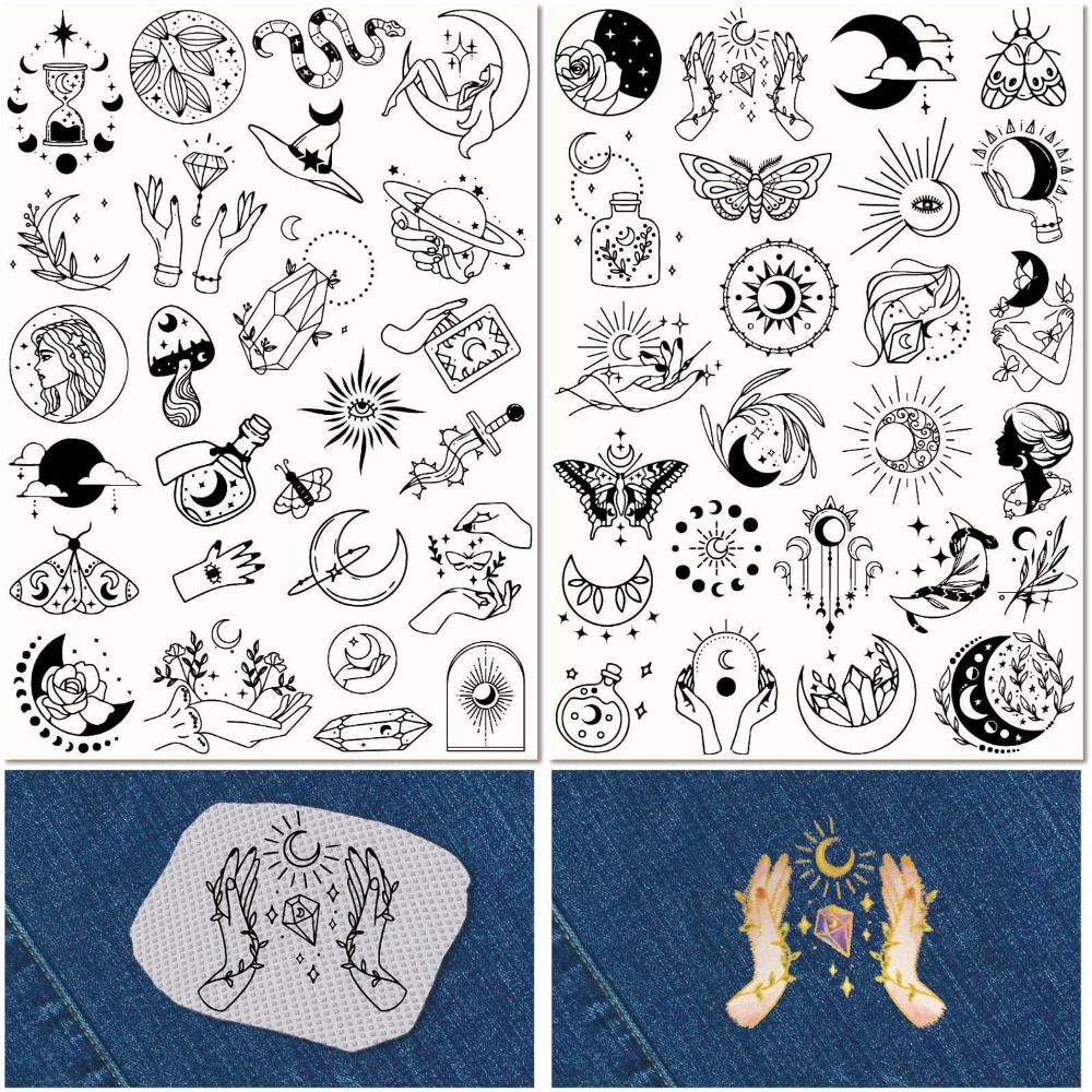 Sewing Embroidery Fabric - 51 шт., водорастворимые стабилизаторы для вышивки