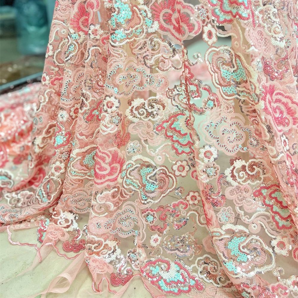 2 ярда/лот, 130 см шириной, ро – обзор и цена Sewing Embroidery Fabric