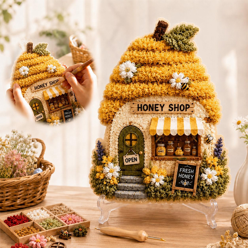 Набор для рукоделия «3D Домик- – обзор и цена Sewing Art