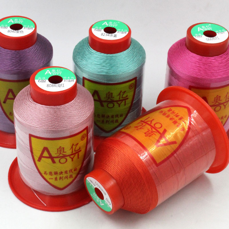 420D склеенная нить для швейно – обзор и цена Sewing Thread Production