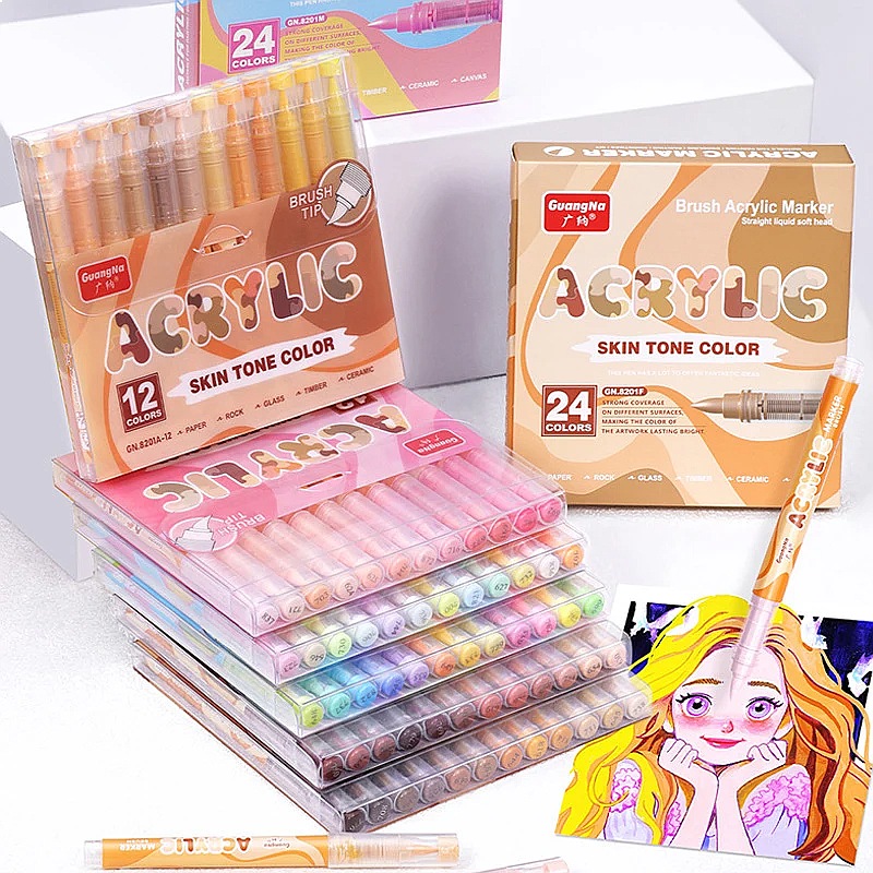 Набор акриловых маркеров Guang – обзор и цена Copic Marker Sketch