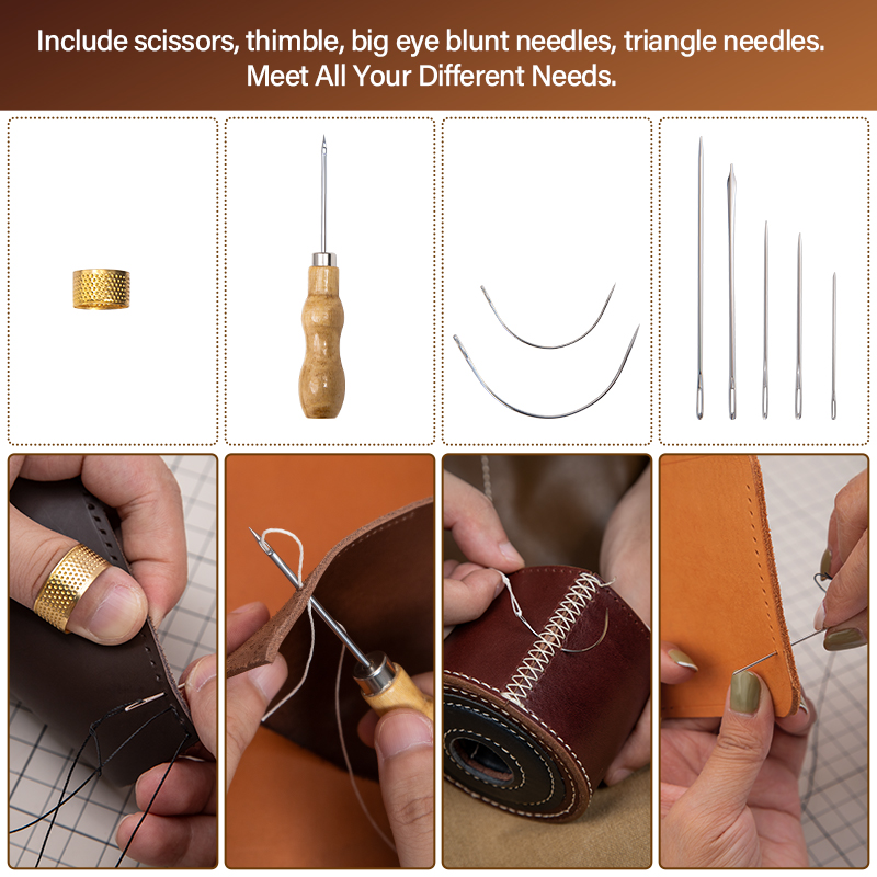 WUTA Набор для ремонта кожи, ш – обзор и цена Textile Sewing Kit